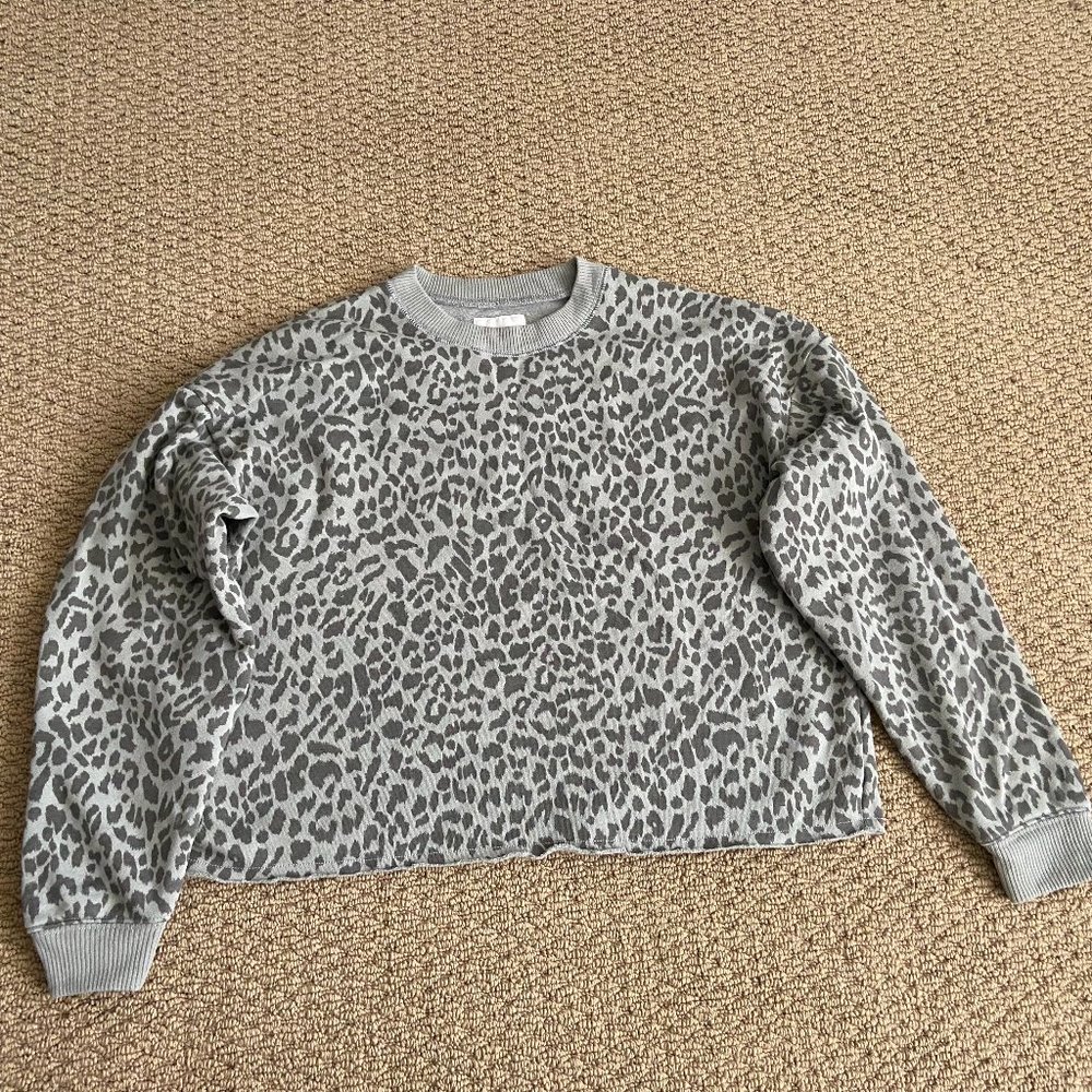 American Eagle Cheetah Sweater